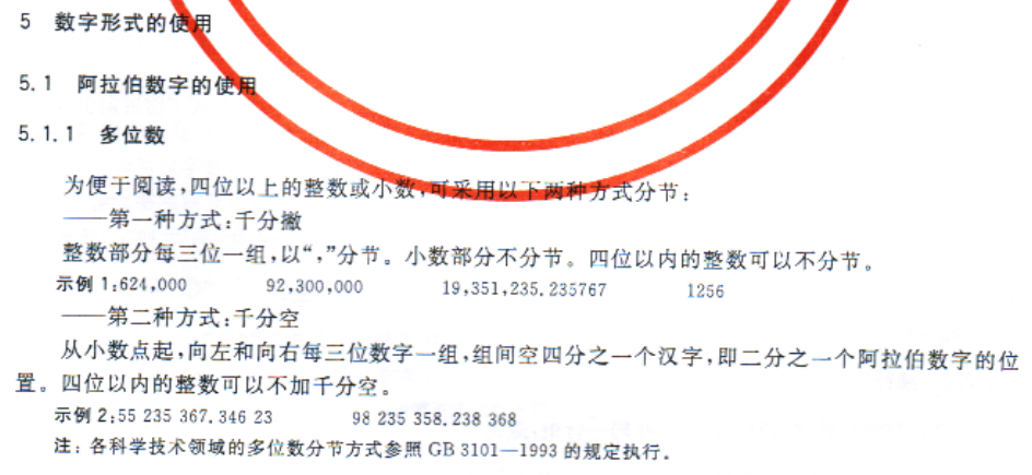 国标GB/T 15835-2011《出版物上数字用法》